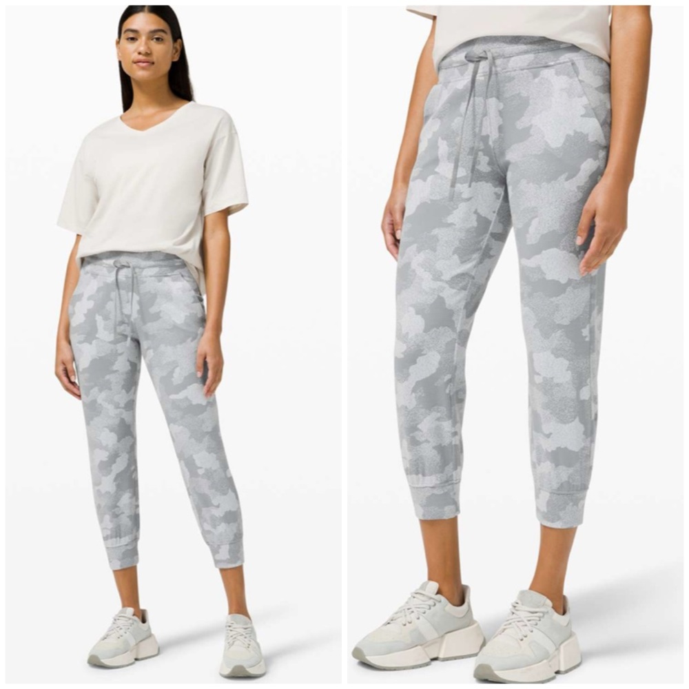 lululemon athletica Gray Camo Joggers